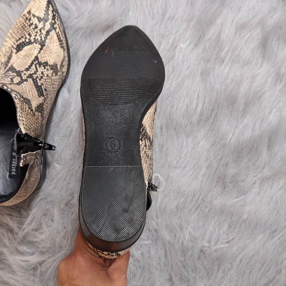 Ladies animal print booties - Picture 5 of 8